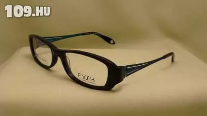 FYSH női szemüvegkeret fekete-türkiz