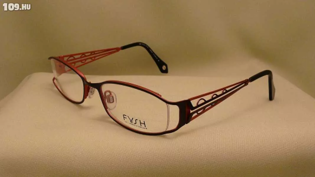 FYSH női szemüvegkeret koral/fekete
