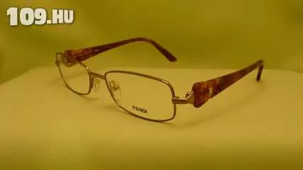 FENDI női szemüvegkeret arany színű