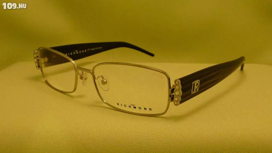 John Richmond női szemüvegkeret ezüst/fekete
