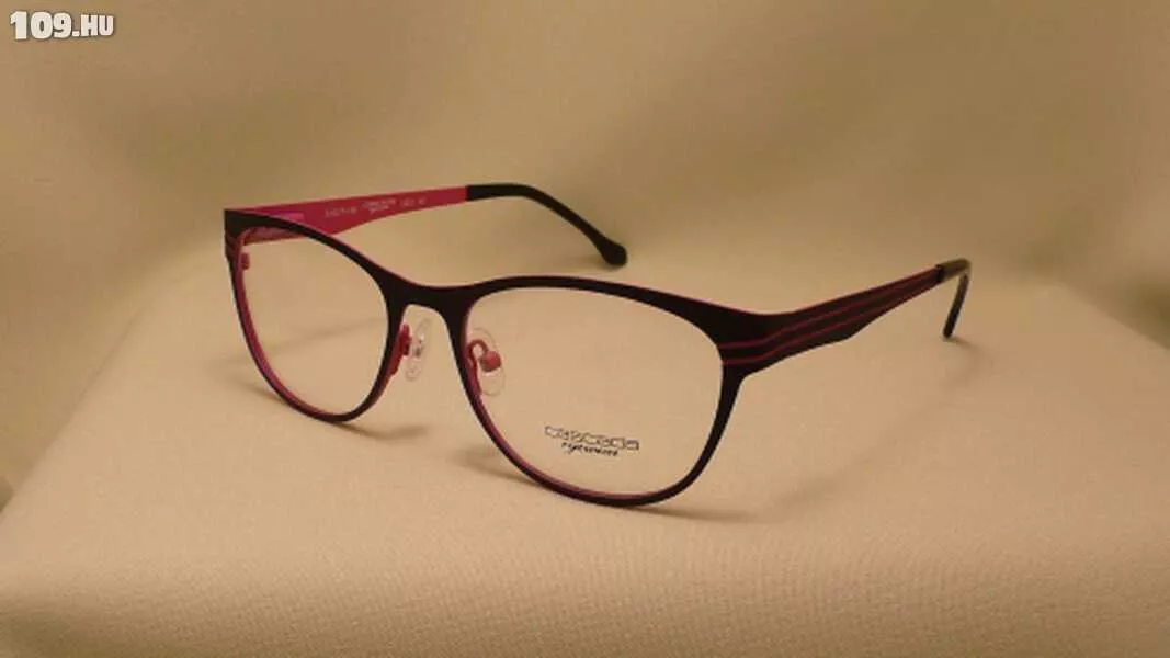 Cascada női szemüvegkeret fekete/pink