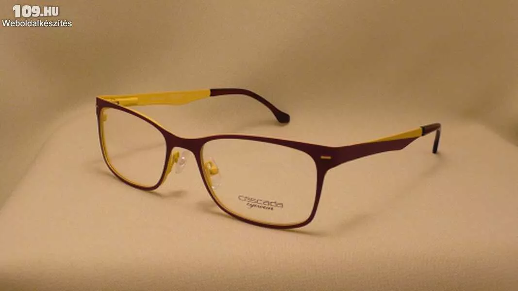 Cascada női szemüvegkeret lila/sárga