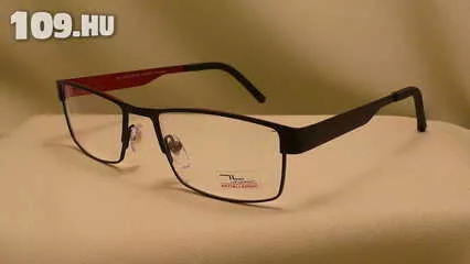Antiallergén szemüvegkeret fekete/piros