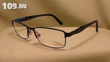 Antiallergén szemüvegkeret fekete/kék