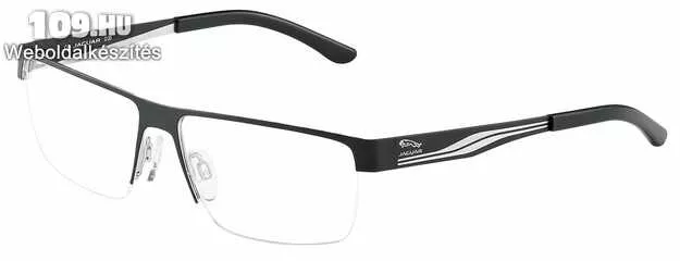 Jaguar férfi szemüvegkeret fekete/fehér