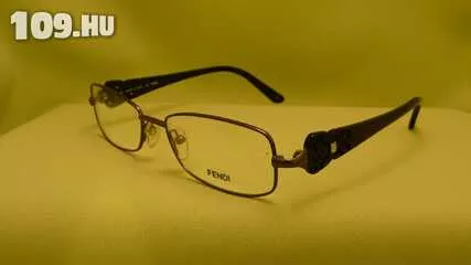 FENDI női szemüvegkeret ezüst/fekete