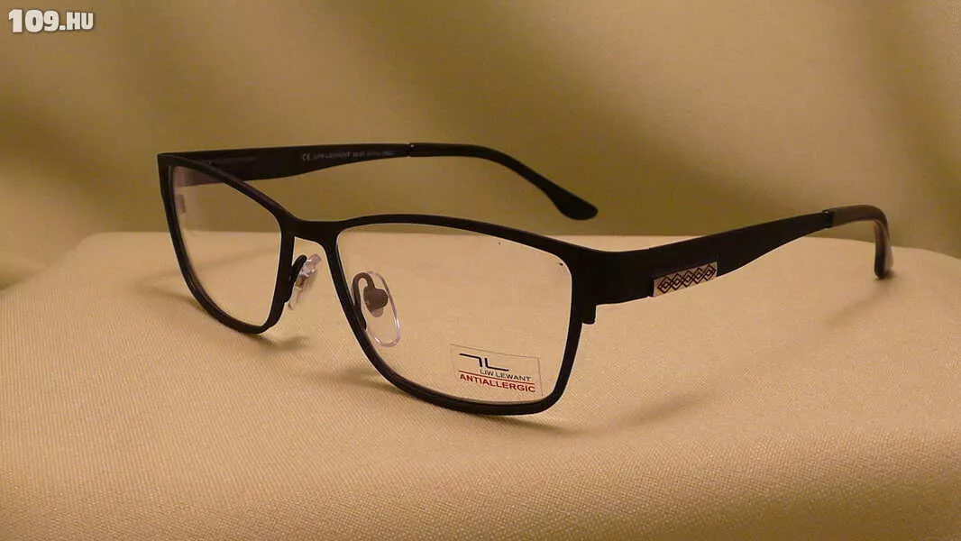 Antiallergén szemüvegkeret fekete